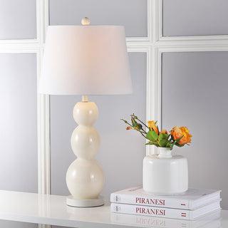 Safavieh Jayne 3 Sphere LIT4089F Light Grey Lamp Room Scene On Feature