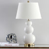 Safavieh Pamela LIT4095A White Lamp Room Scene Off Feature