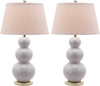 Safavieh Pamela LIT4095A White Lamp Main On