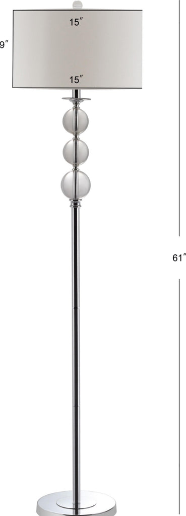 Safavieh Pipa LIT4105A Crystal Lamp main image