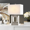Safavieh Town Square LIT4115A Clear / White Lamp Room Scene On Feature