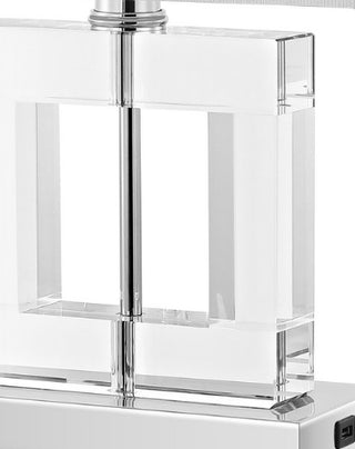 Safavieh Town Square LIT4115A Clear / White Lamp Main Off