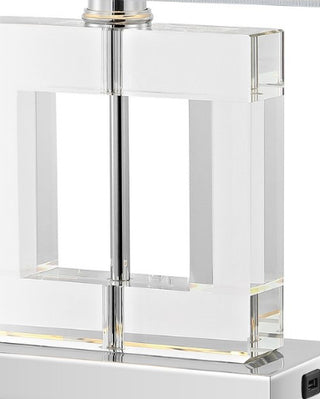 Safavieh Town Square LIT4115A Clear / White Lamp Main On