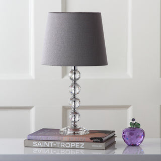 Safavieh Nola LIT4123B Clear / Grey Lamp Room Scene Off Feature