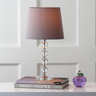 Safavieh Nola LIT4123B Clear / Grey Lamp Room Scene On Feature