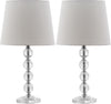 Safavieh Nola LIT4123C Clear / Chrome Lamp main image