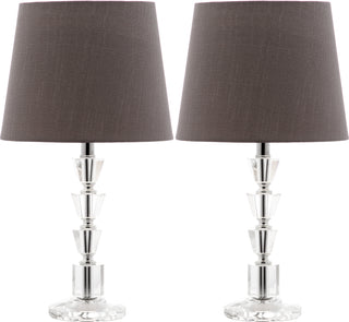 Safavieh Harlow LIT4125B Clear / Grey Lamp main image