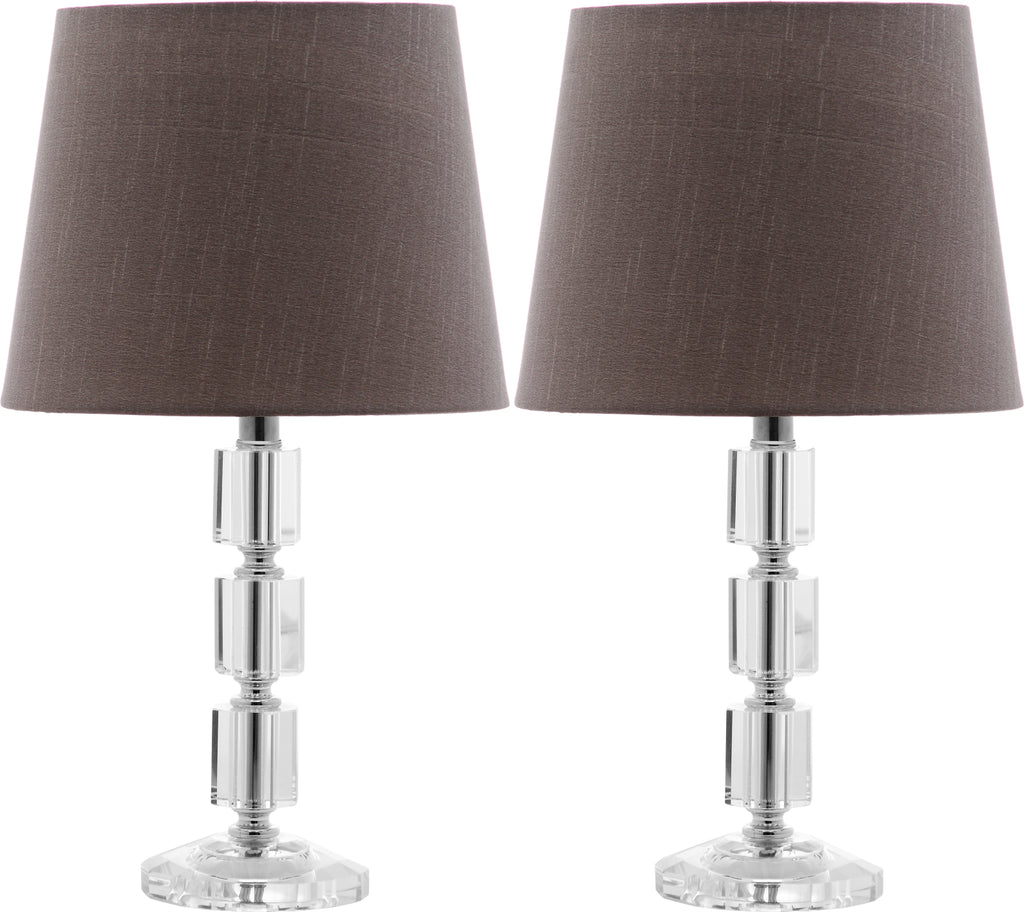 Safavieh Erin LIT4126B Clear / Grey Lamp main image