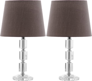 Safavieh Erin LIT4126B Clear / Grey Lamp main image