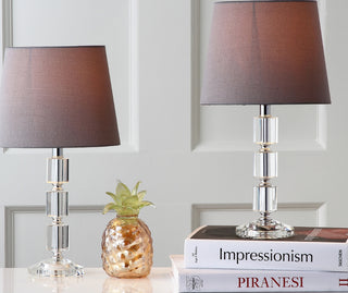 Safavieh Erin LIT4126B Clear / Grey Lamp Room Scene On Feature