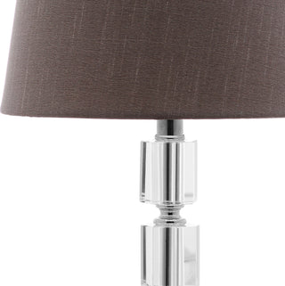 Safavieh Erin LIT4126B Clear / Grey Lamp Main On
