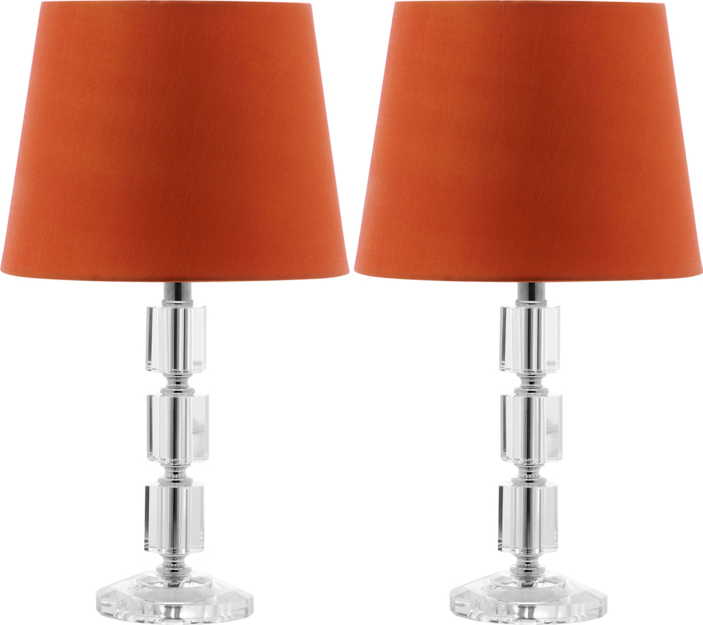 Safavieh Erin LIT4126D Clear / Orange Lamp main image