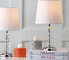 Safavieh Derry Stacked Crystal LIT4130C Clear / White Lamp Room Scene On Feature