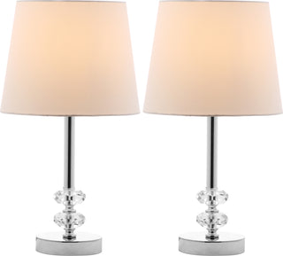 Safavieh Ashford LIT4131C Clear / White Lamp Main On