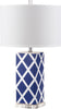 Safavieh Garden Lattice LIT4134A Navy Lamp main image
