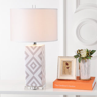 Safavieh Diamonds LIT4135C Grey Lamp Room Scene On Feature