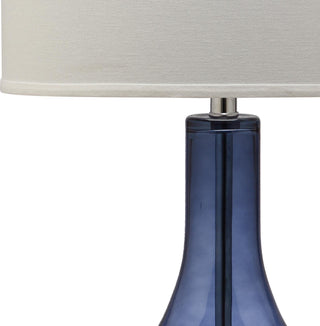 Safavieh Mercury LIT4141B Light Blue Lamp Main On