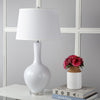 Safavieh Blanche LIT4148B White Lamp Room Scene Off Feature