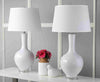 Safavieh Blanche LIT4148B White Lamp Room Scene Off Feature