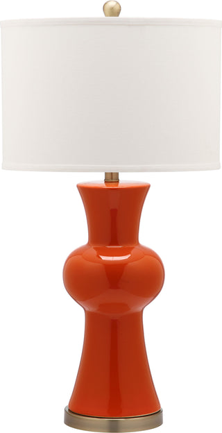 Safavieh Lola Column LIT4150D Orange Lamp main image