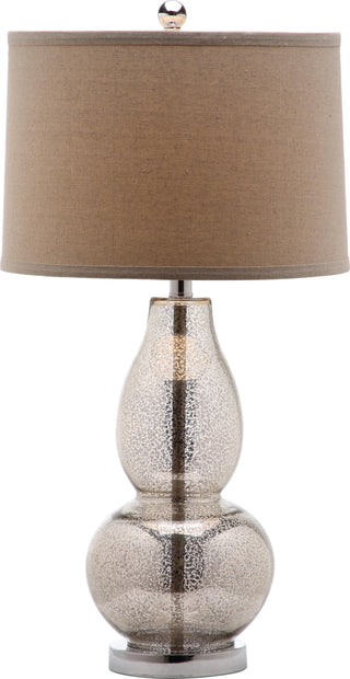 Safavieh Mercurio LIT4155D Silver Lamp Main On