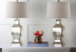 Safavieh Glass Bottom LIT4156D Bronze Lamp Room Scene Off Feature