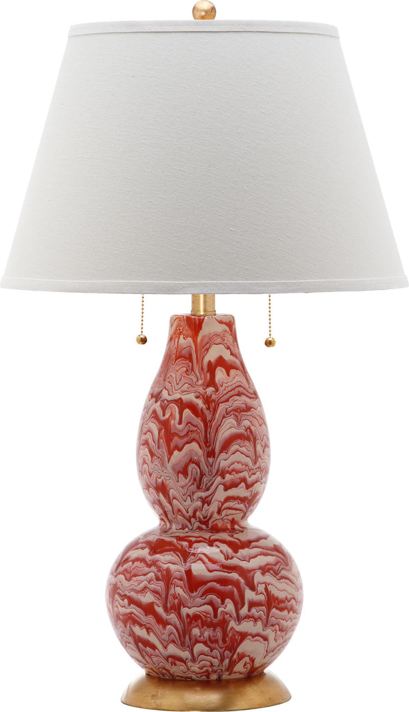 Safavieh Color Swirls LIT4159F Orange / White Lamp main image