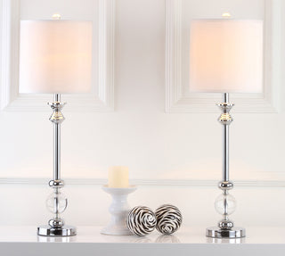 Safavieh Erica LIT4164A Crystal Lamp Room Scene On Feature