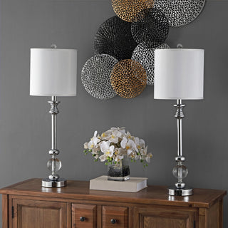 Safavieh Erica LIT4164A Crystal Lamp Room Scene Off Feature