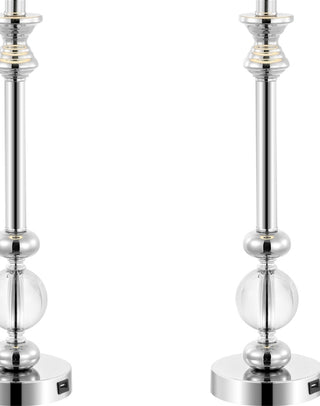 Safavieh Erica LIT4164A Crystal Lamp Main On