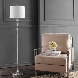 Safavieh Venezia LIT4175B Crystal Lamp Room Scene Off Feature