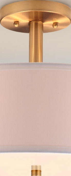 Safavieh Clara LIT4192B Gold Lamp Room Scene On Feature