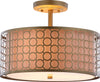 Safavieh Giotta LIT4202A Bronze Lamp Main On