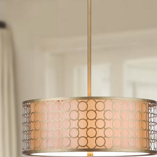 Safavieh Giotta LIT4203A Bronze Lamp Room Scene On Feature