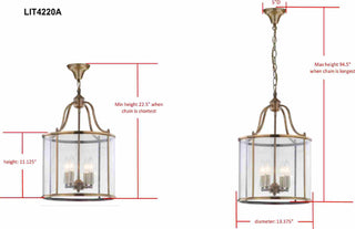 Safavieh Sutton Place LIT4220A Bronze Lamp main image
