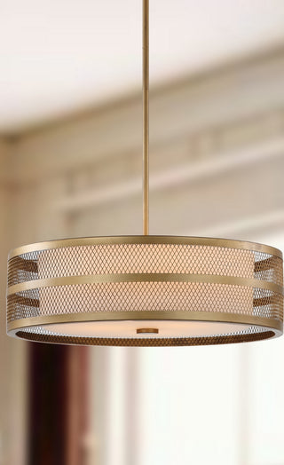 Safavieh Greta Veil LIT4229A Gold Lamp Room Scene On Feature