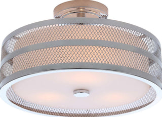 Safavieh Greta Veil LIT4230B Chrome Lamp Main On