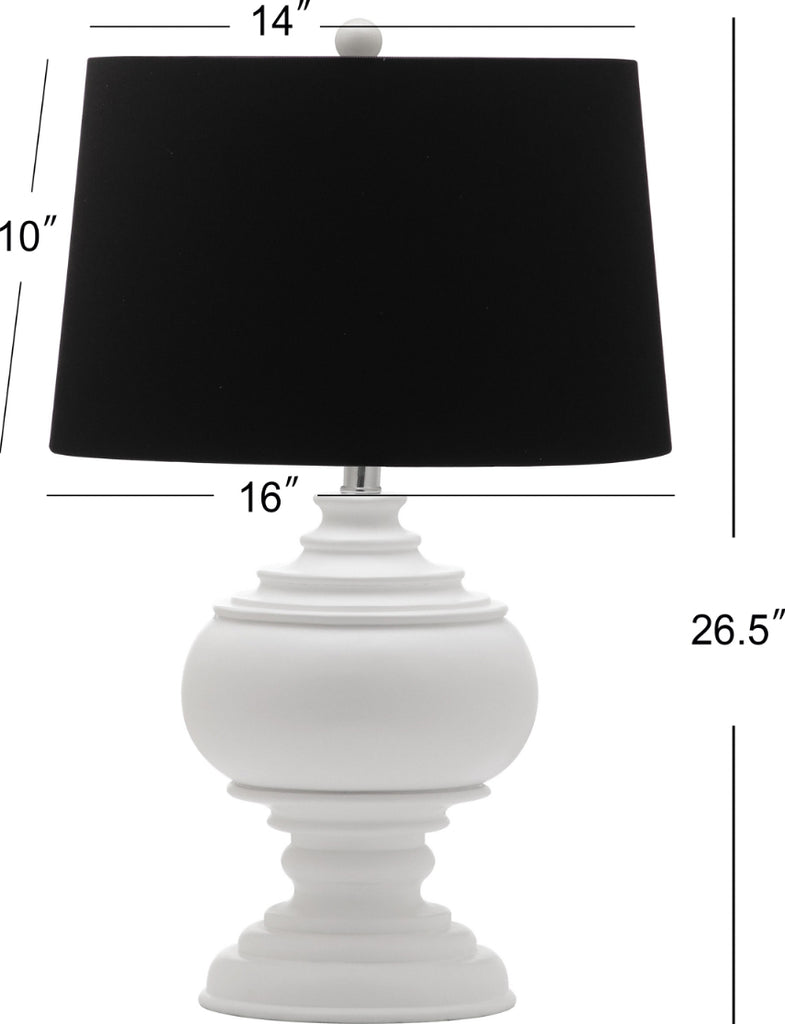 Safavieh Callaway LIT4257A Creme / Black Lamp main image