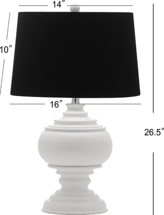 Safavieh Callaway LIT4257A Creme / Black Lamp main image