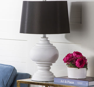 Safavieh Callaway LIT4257A Creme / Black Lamp Room Scene Off Feature