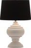 Safavieh Callaway LIT4257A Creme / Black Lamp Main On