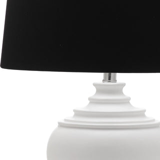 Safavieh Callaway LIT4257A Creme / Black Lamp Main On