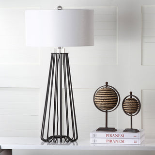 Safavieh Estill LIT4271A Black Lamp Room Scene Off Feature