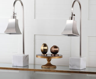 Safavieh Charley LIT4278A Nickel / White Lamp main image