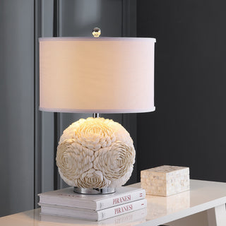 Safavieh Pauley LIT4297A White Lamp Room Scene On Feature