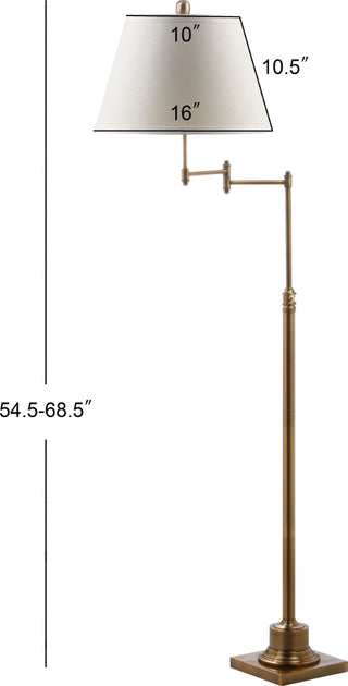 Safavieh Ingram LIT4301A Brass Lamp main image