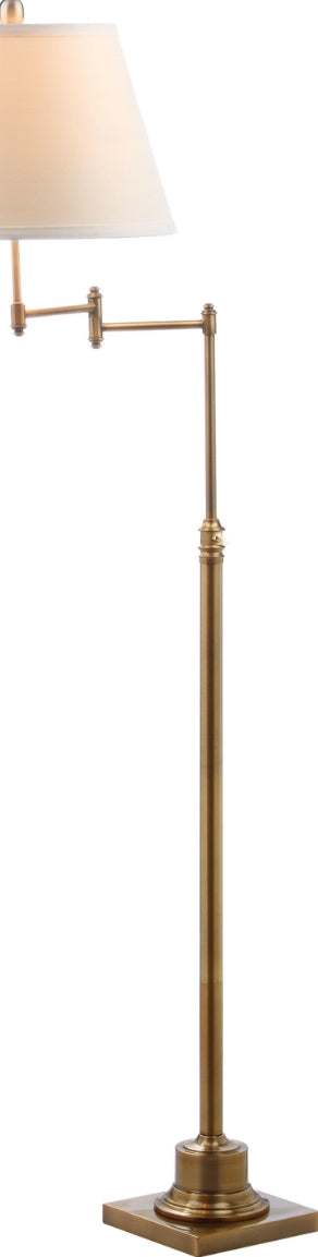 Safavieh Ingram LIT4301A Brass Lamp Main On