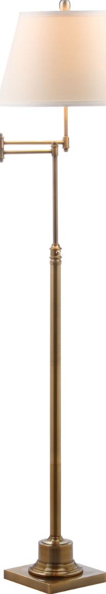 Safavieh Ingram LIT4301A Brass Lamp Main On