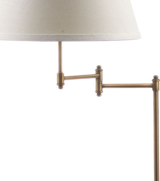 Safavieh Ingram LIT4301A Brass Lamp Main On