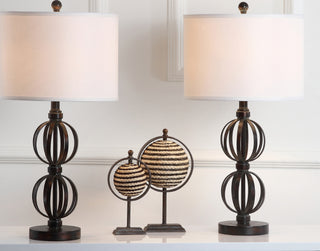 Safavieh Calista LIT4313A Oil Rub Bronze Lamp Room Scene On Feature